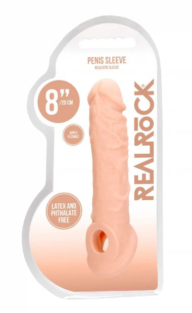 REALROCK - EXTENSION DE PÉNIS 8 PO/20 CM