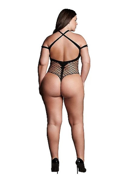 BODY WITH CROSSED NECKLINE - PLUS SIZE - LE DÉSIR