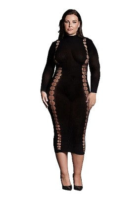 CARME XI - DRESS WITH TURTLENECK - PLUS SIZE - LE DÉSIR