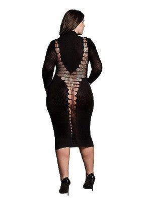 CARME XI - DRESS WITH TURTLENECK - PLUS SIZE - LE DÉSIR
