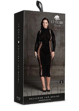 CARME XI - DRESS WITH TURTLENECK - PLUS SIZE - LE DÉSIR
