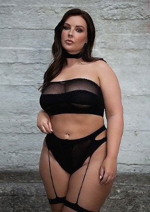 ANANKE XII - THREE PIECE WITH CHOKER - QUEEN - LE DÉSIR