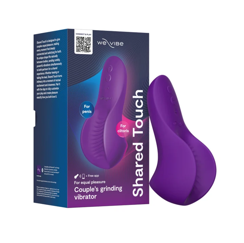 PURPLE COUPLES GRINDING VIBRATOR - WE-VIBE