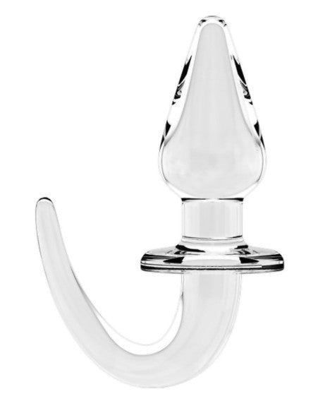 SONO N08 BUTT PLUG 4'' - TRANSPARENT