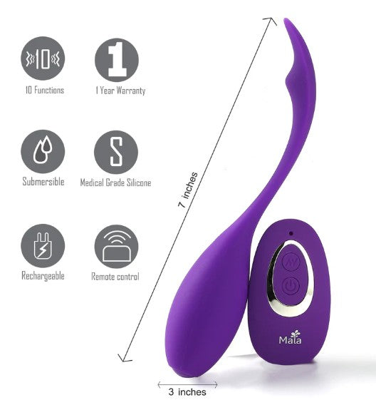 SYRENE - VIBRATEUR BULLET - VIOLET - MAIA