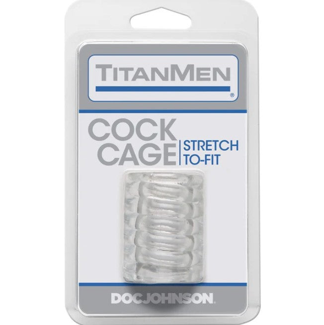 TITANMEN TOOLS COCK CAGE CLEAR