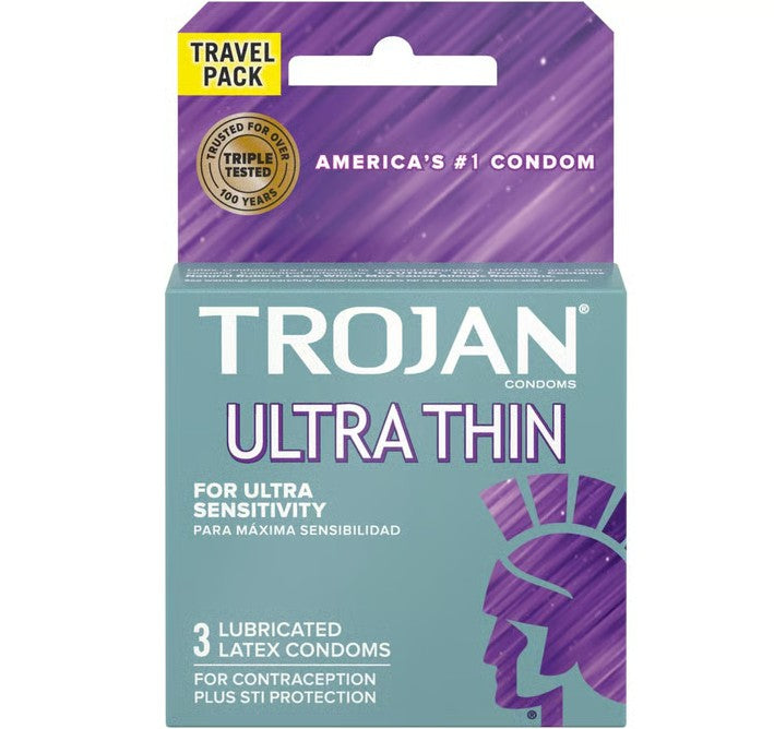 CONDOM TROJAN ULTRAMINCE PQT DE 3