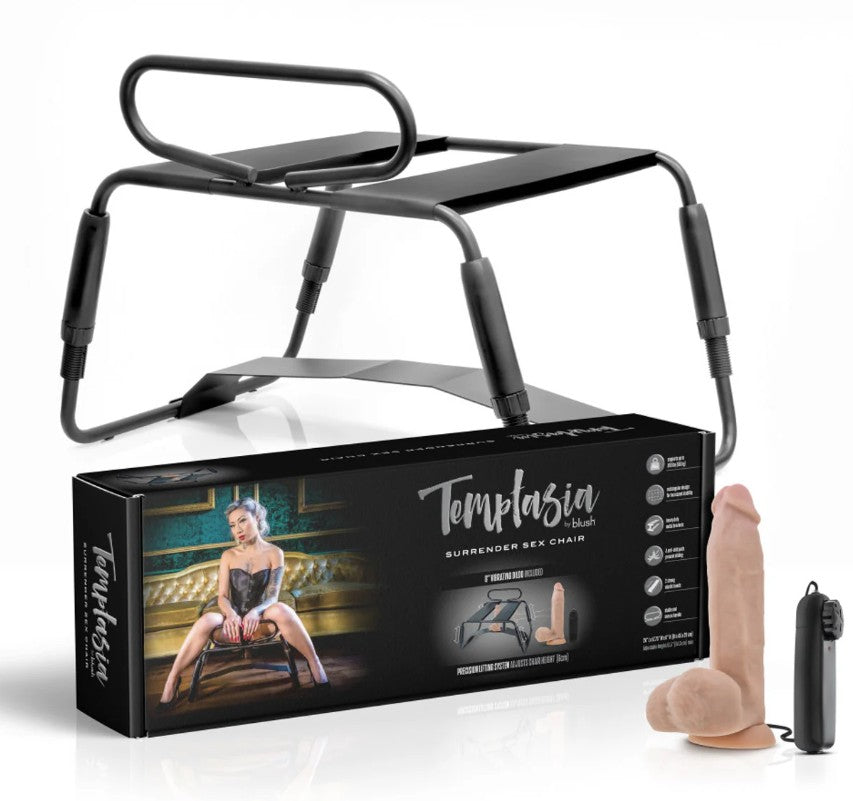 Temptasia - Surrender Sex Chair - Black