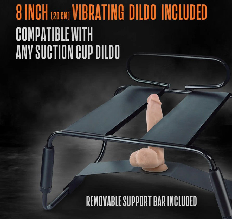 Temptasia - Surrender Sex Chair - Black