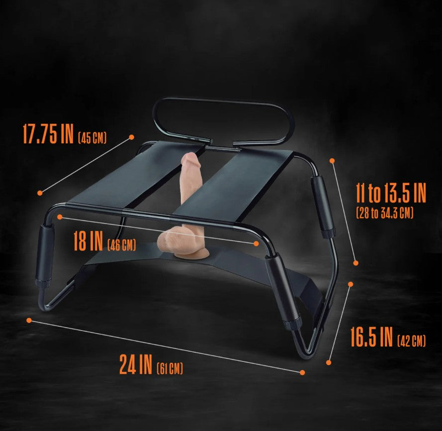 Temptasia - Surrender Sex Chair - Black