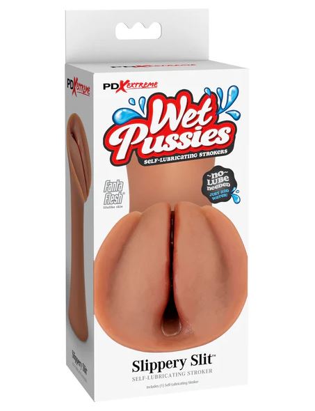 WET PUSSIES - TAN- PDEXTREME - SLIPPERY SLIT