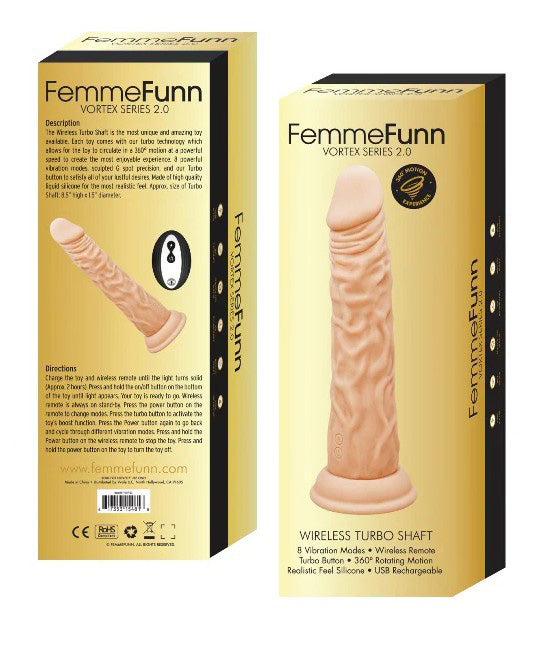 WIRELES TURBO SHAFT NUDE 2.0 VORTEX-FEMME FUN