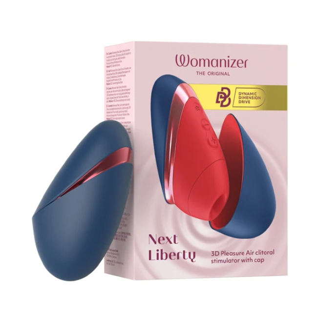 WOMANIZER LIBERTY NEXT BLEU/ROUGE