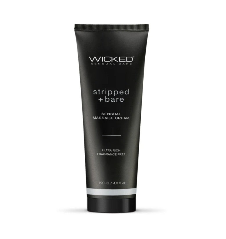 STRIPPED & BARE - MASSAGE CREAM- WICKED