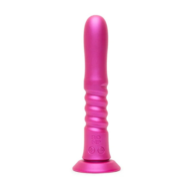 ROMP JIGGLE THRUSTING VIBRATOR PNK