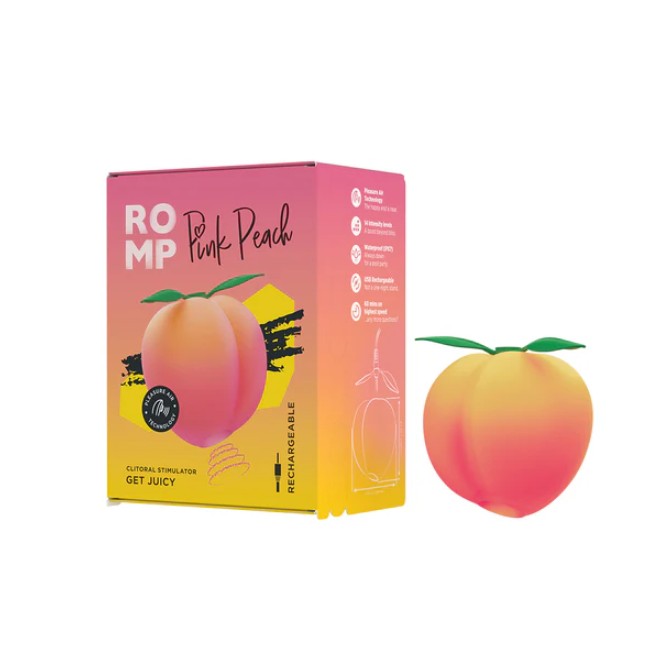 ROMP PINK PEACH CLITORAL STIMULATOR
