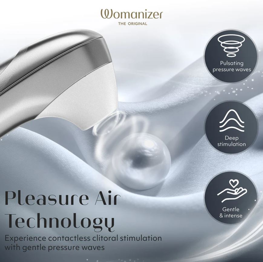 WOMANIZER PRO ARGENT