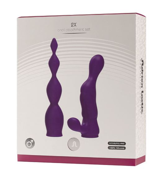 2X - ANAL ATTACHMENT SET - ADRIEN LASTIC