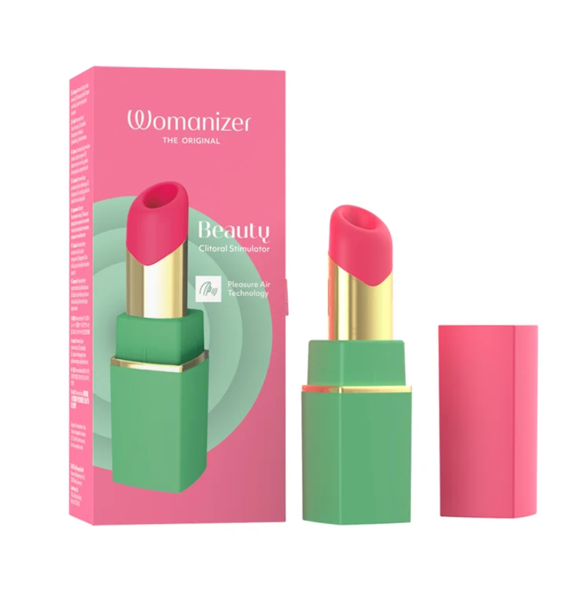 BEAUTY - CLITORAL STIMULATOR - GEEN/PINK