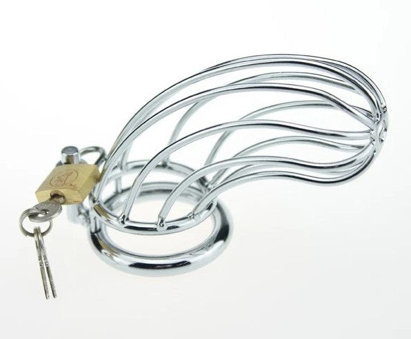 STAINLESS STEEL BIRD CAGE COCK CAGE