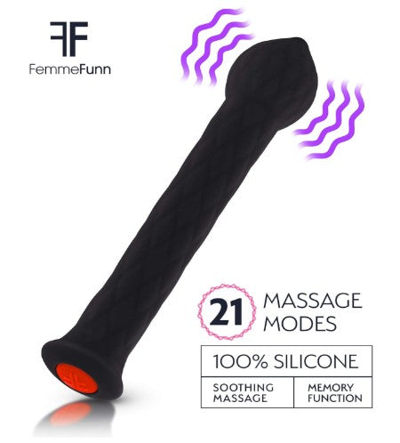 DIAMOND WAND - BLACK - FEMME FUNN