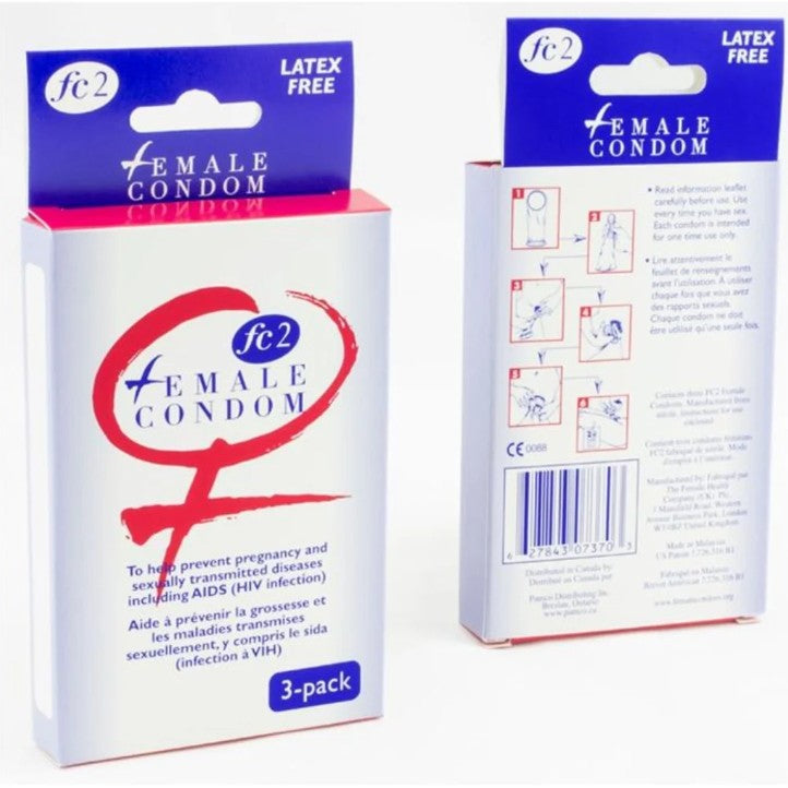 CONDOM FÉMININ FC2 (BOITE DE 3)
