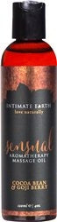 INTIMATE EARTH - HUILE À MASSAGE SENSUAL - 4OZ