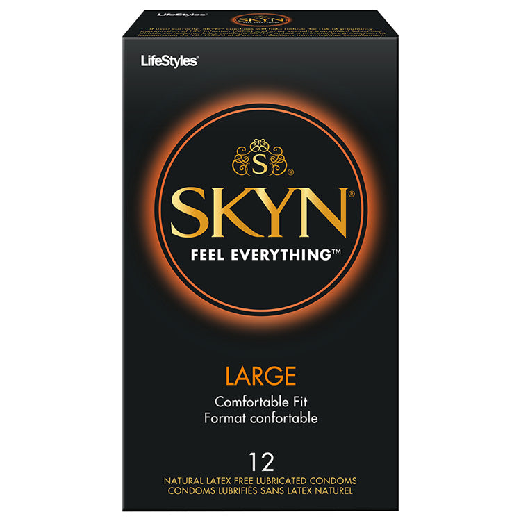 SKYN - CONDOM SANS LATEX LARGE - BOITE 12