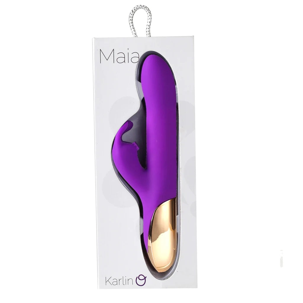 KARLIN - VIBRATEUR LAPIN - MAUVE - MAIA