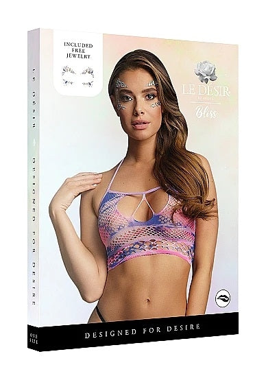 LE DÉSIR - BRETELLES TIE DYE HALTER TOP