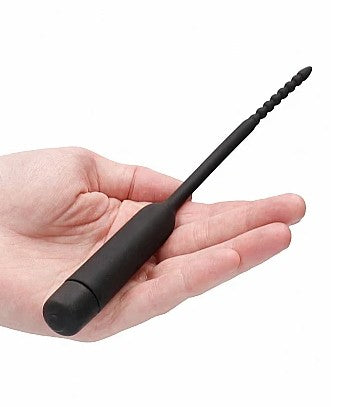 SONDE EN SILICONE VIBRANTE AVEC DES BILLES AU BOUT - OUCH!