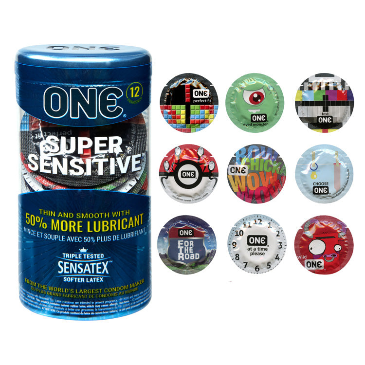 CONDOM ONE SUPER SENSITIVE 12