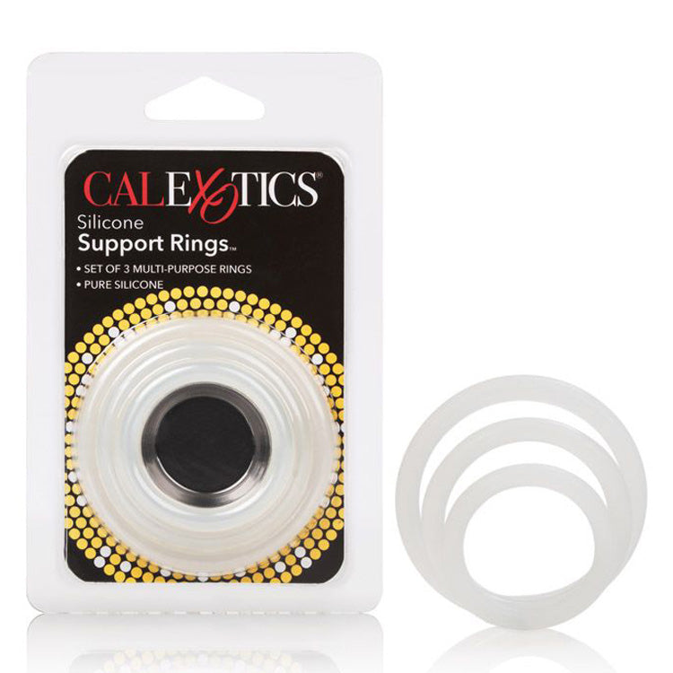Silicone Support Rings - Clear