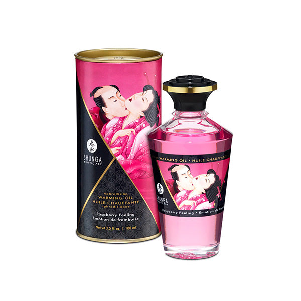 SHUNGA HUILE CHAUFFANTE EMOTIONS DE FRAMBOISE