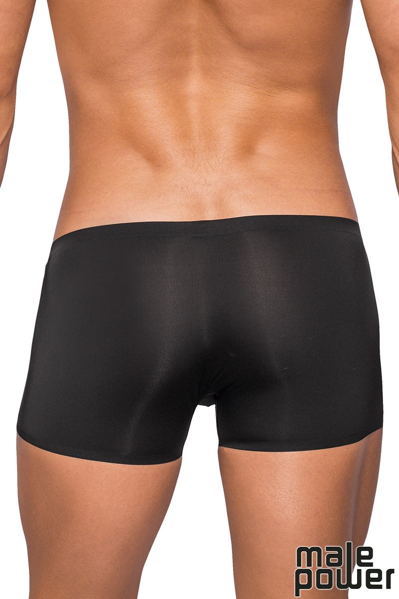 SEAMLESS SLEEK / NOIR/ SHORT - MALE POWER