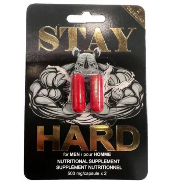 STAY HARD - 2 CAPSULES