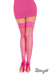 DG0010 - BAS CULOTTE EN FILET ROSE NÉON
