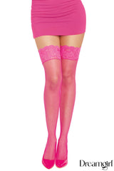 DG0010 - BAS CULOTTE EN FILET ROSE NÉON