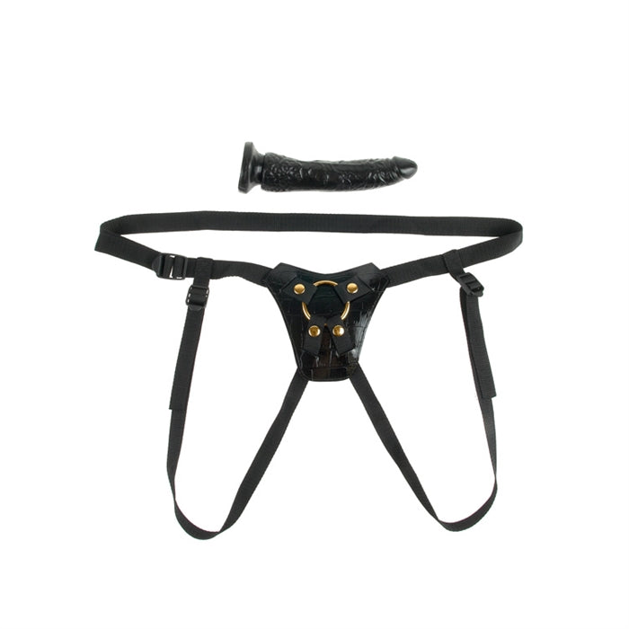 FETISH FANTASY GOLD - DESIGNER STRAP-ON