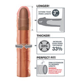 FX - PERFECT 3" EXTENSION PÉNIS