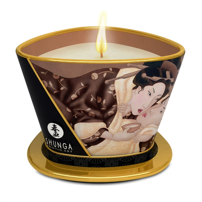 CHANDELLE CHOCOLAT A MASSAGE-SHUNGA