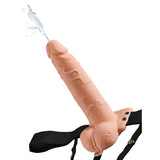 Fetish Fantasy 7.5" Hollow Squirting Strap-On with
