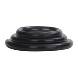 Silicone Support Rings - Black