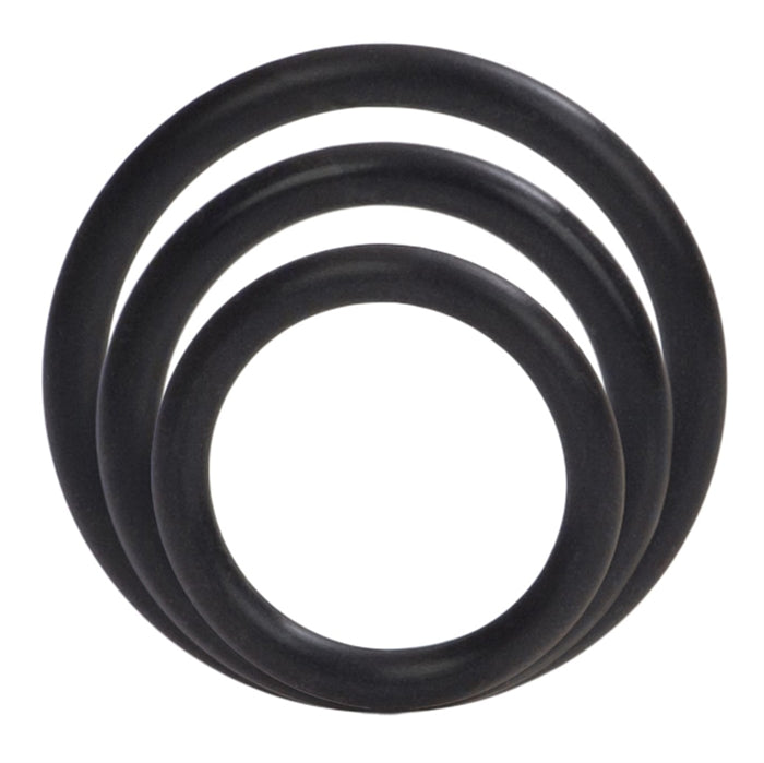 Silicone Support Rings - Black