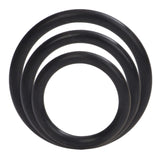 Silicone Support Rings - Black