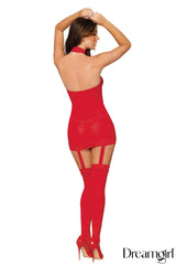 ROBE-JARRETELLE LICOU SEMI-TRANSPARENT - DREAMGIRL