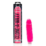 CLONE-A-WILLY HOTPINK GLOW IN THE DARK - SILICONE