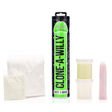CLONE-A-WILLY GREEN GLOW IN THE DARK - SILICON