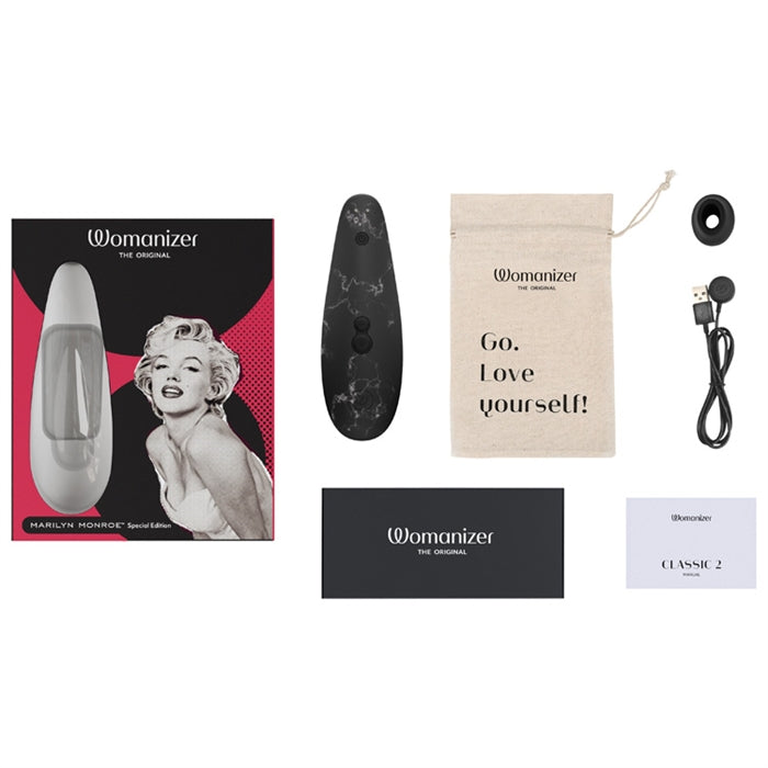 CLASSIC 2 MARILYN MONROE - NOIR MARBRÉ - WOMANIZER