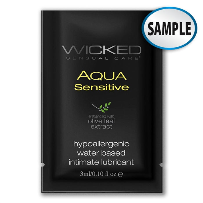 LUBRIFIANT AQUA SENSITIVE - 3 ML - WICKED